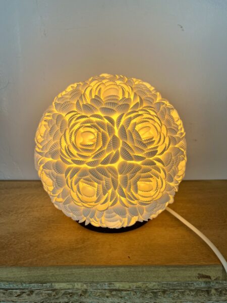 Lampe ronde coquillages – Image 2