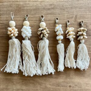 Porte clés coquillages