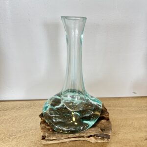Vase soliflore en verre soufflé
