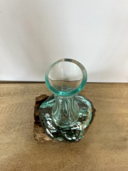 Vase soliflore en verre soufflé