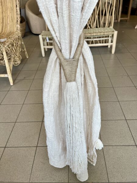 embrase corde et macramé