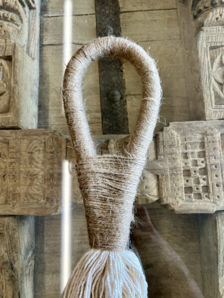 embrase corde et macramé