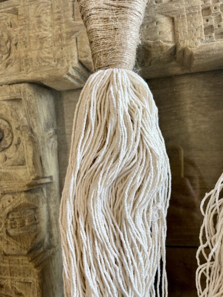 embrase corde et macramé