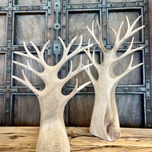 Arbre à bijoux en bois