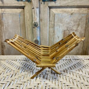 Plat en bambou pliable
