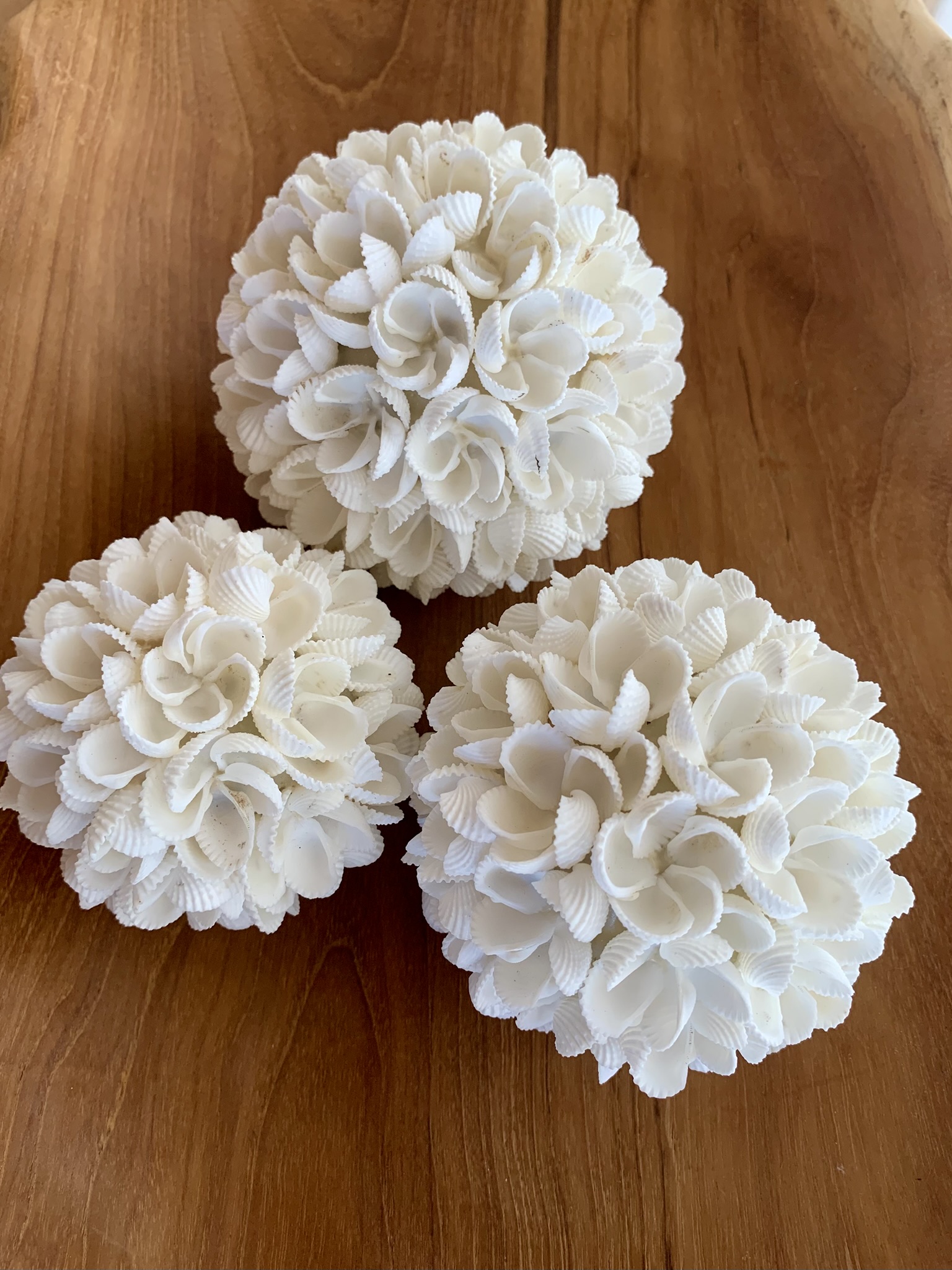 Boule en coquillages de Bali