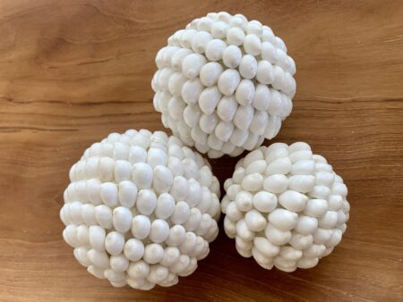 Boule en coquillages escargots de Bali