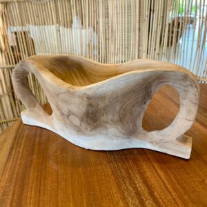 Coupe en bois de Bali