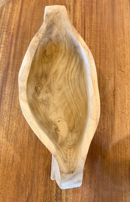 Coupe en bois de Bali