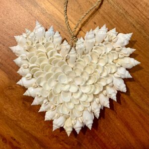 Cœur en coquillages