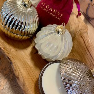 Bougie de Noël artisanale