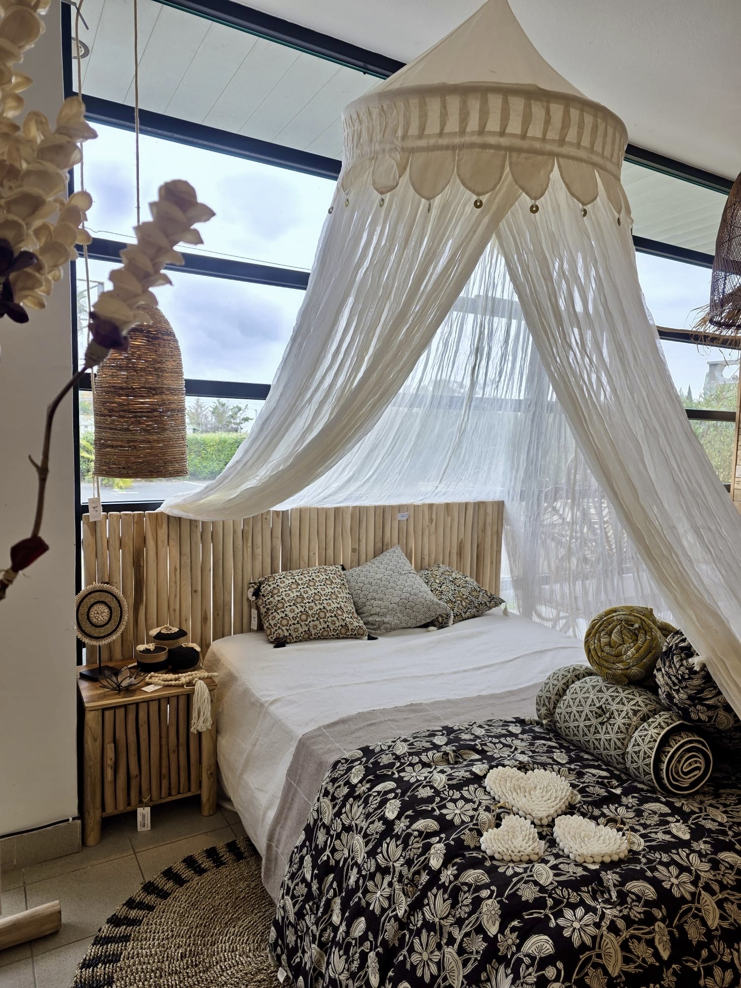 ciel de lit moustiquaire