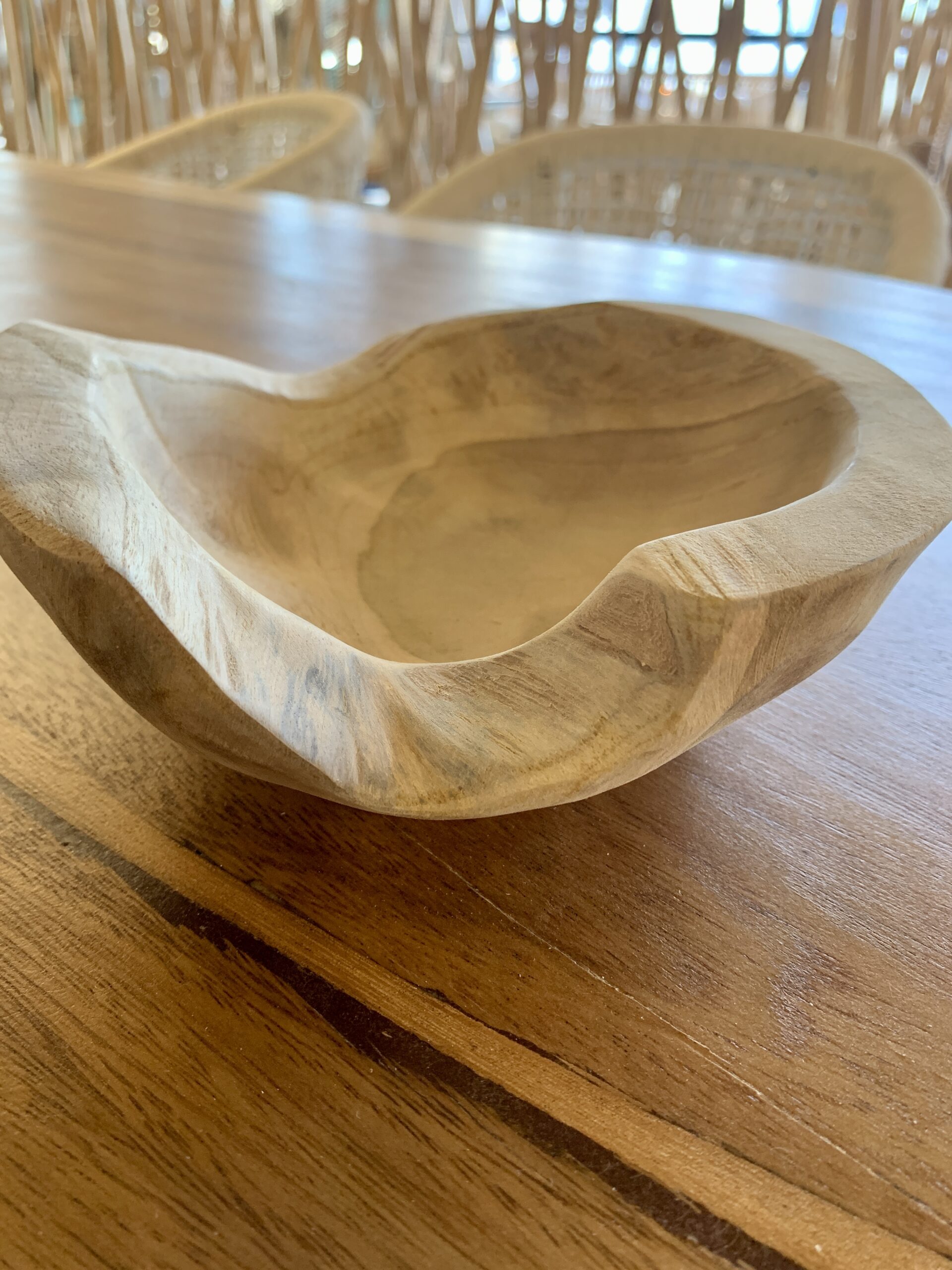 coupelle teck massif